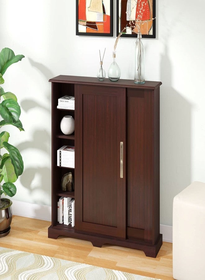 أتوم مقبض باب خزانة ملابس منزلق من Atom مقاس 6.6 بوصة | مناسب لأبواب خزائن الأدراج والخزائن وخزائن المطبخ المنزلقة | تشطيب نحاسي عتيق (مجموعة من قطعتين، CH-316) - Image 4